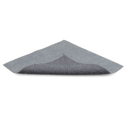 MICROFIBER CLOTH WITH SCRUBBER SURFACE
