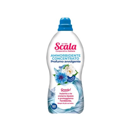 KONCENTRUOTAS SKALBINIŲ MINKŠTIKLIS, 1,5L, RUGIAGĖLIŲ IR GARDENIJŲ AROMATO