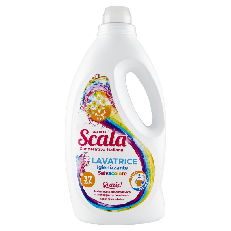 COLOR-PROOF LIQUID DETERGENT WITH FLOWER SCENT
