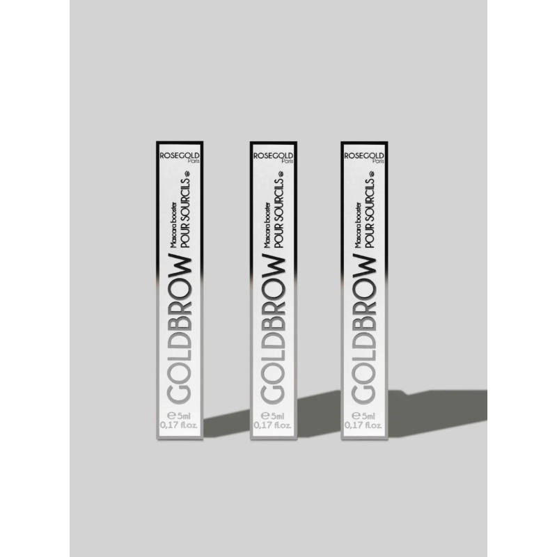 GOLDBROW uzacu augšanu stimulējoša skropstu tuša, 5ml.