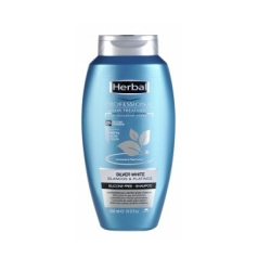 HERBAL professionelles Blondiershampoo für graues und aufgehelltes Haar
