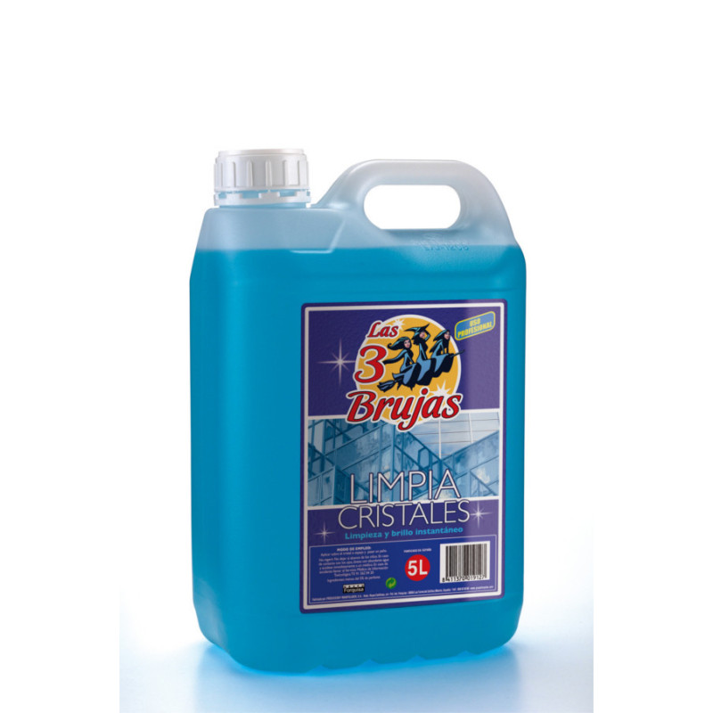 WINDOW AND MIRROR CLEANER LAS 3 BRUJAS LIMPIACRISTALES 5L