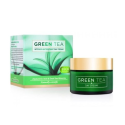 GREEN TEA Intensyvus antioksidacinis dieninis kremas veidui, 50 ml