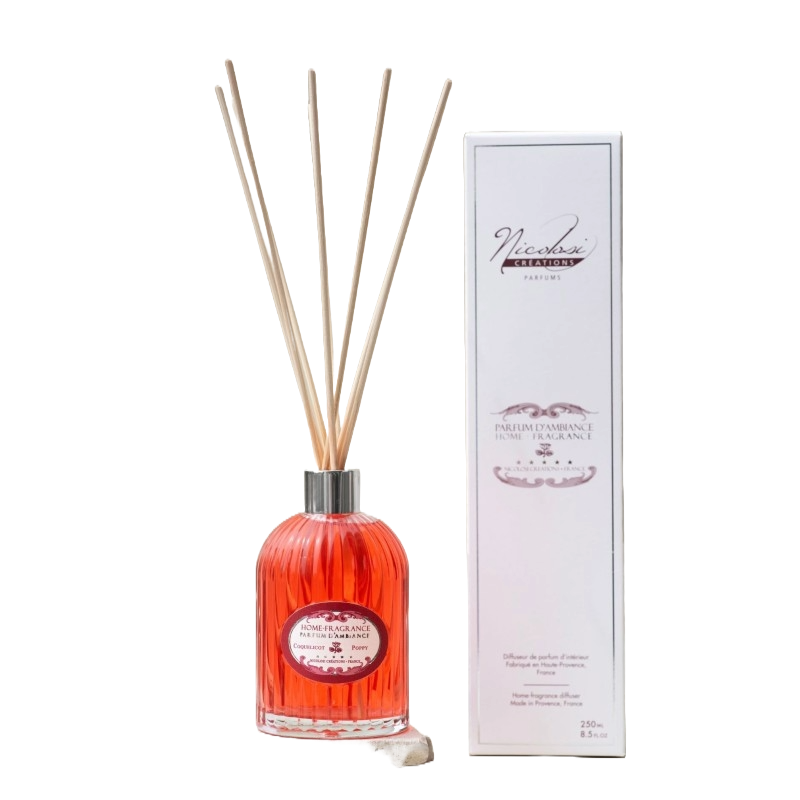 Namų kvapų difuzorius Bali Retro POPPY, 250 ml.