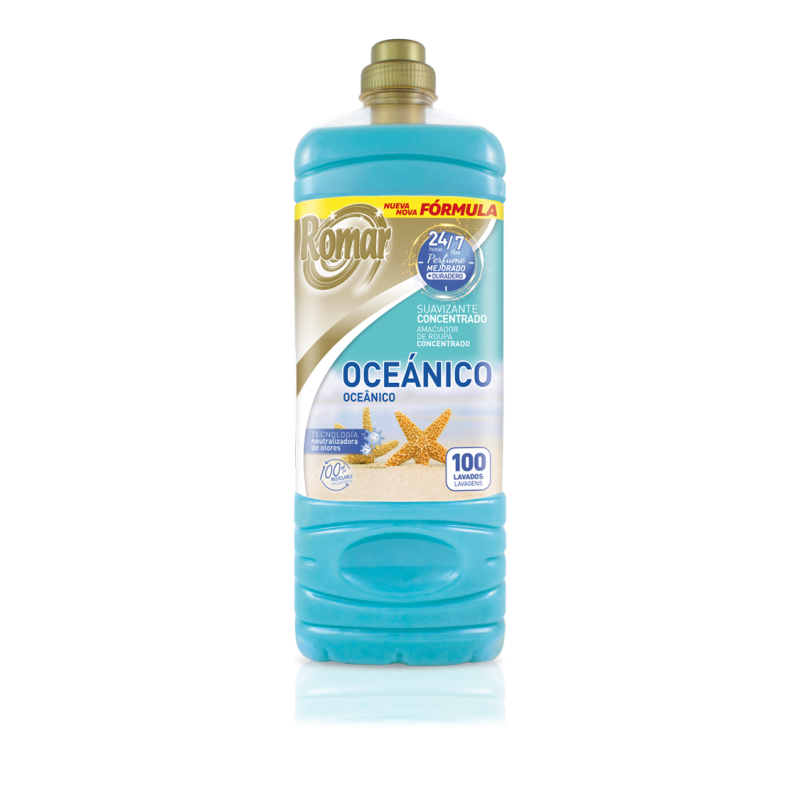 ROMAR CONCENTRATED FABRIC SOFTENER OCEAN 2000ML