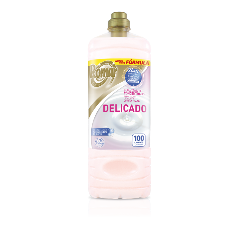ROMAR CONCENTRATED FABRIC SOFTENER DELICADO 2000ML