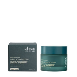 Labeau Organic veido kremas brandžiai odai su bakučioliu, 50ml.