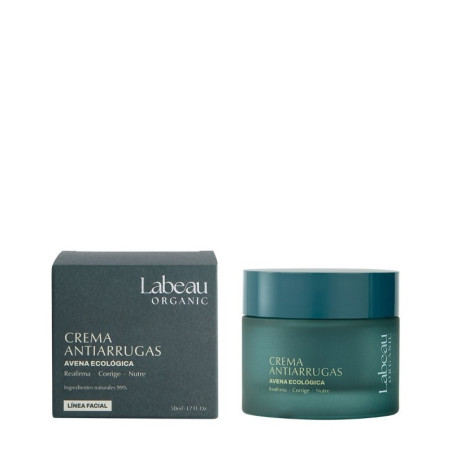 Labeau Organic veido kremas nuo raukšlių su avižų ekstraktu, 50ml.