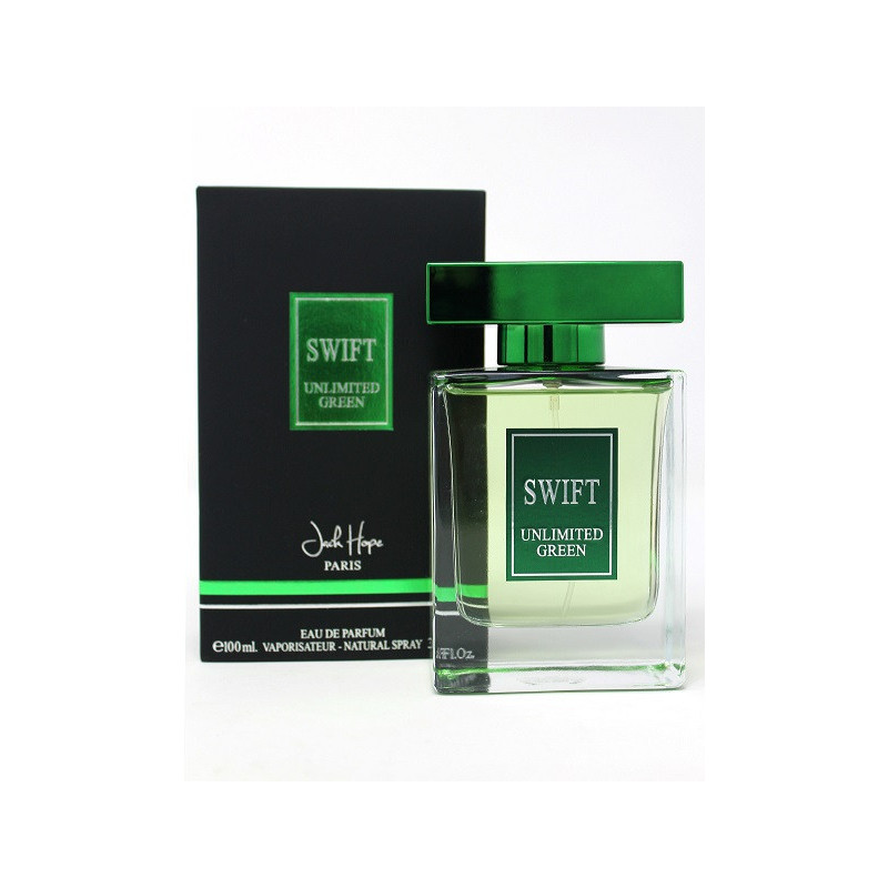 Meeste parfüüm SWIFT UNLIMITED GREEN, originaalparfüüm Prantsusmaalt.