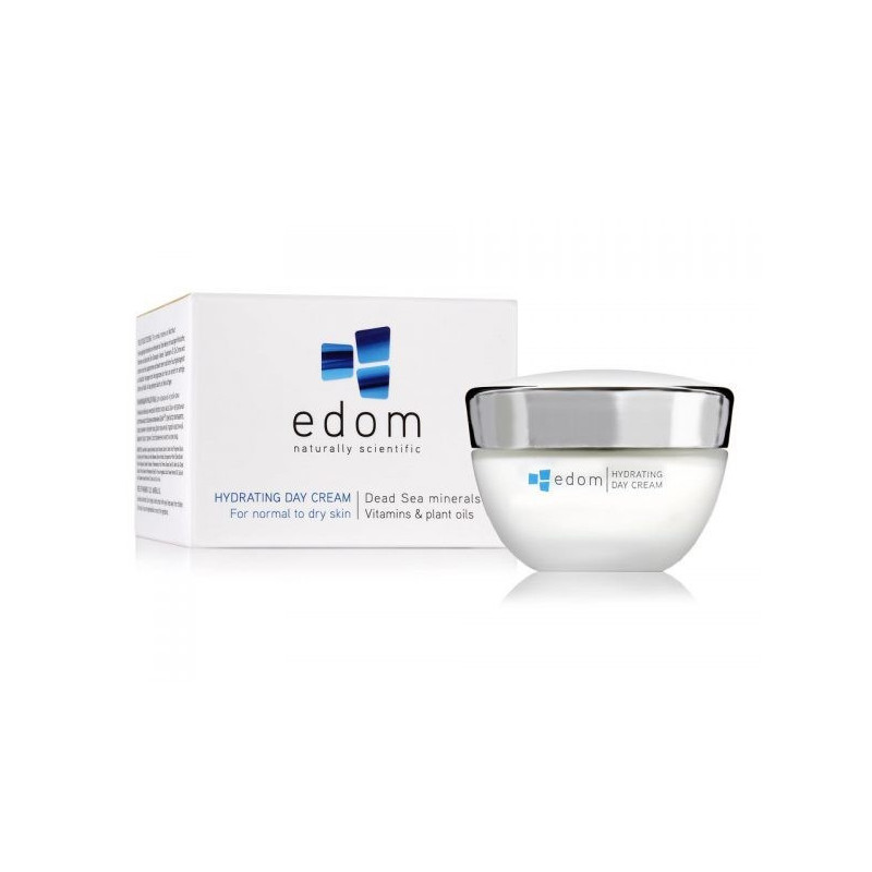 EDOM dieninis drėkinamasis veido kremas normaliai ir sausai odai 50ml.