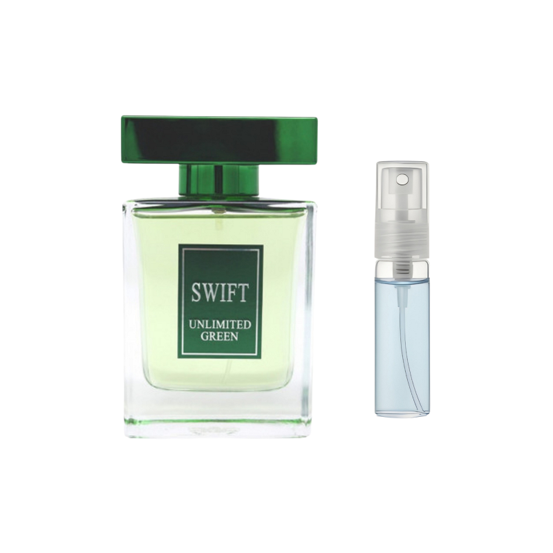 5ml. mėginukas SWIFT UNLIMITED GREEN