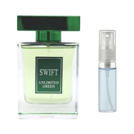 5ml. mėginukas SWIFT UNLIMITED GREEN