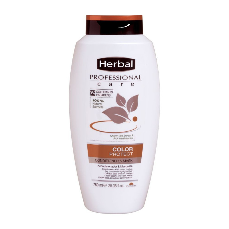 HERBAL professioneller Conditioner für coloriertes Haar - Maske