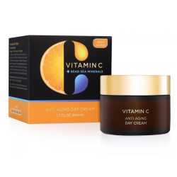 "EDOM" C VITAMĪNA dienas sejas krēms pret grumbām 50 ml.