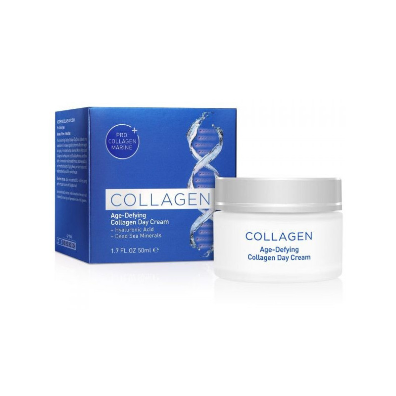 Age-Defying  Branžios odos dieninis veido kremas su kolagenu 50 ml.