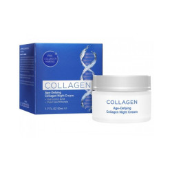 Age Defying Collagen Nachtgesichtscreme für alle Hauttypen, 50 ml.