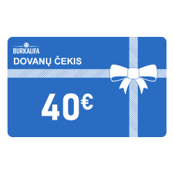 Dovanų čekis 40€