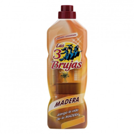 Concentrated cleaner for woodwork Las 3 Brujas MADERA 1L.